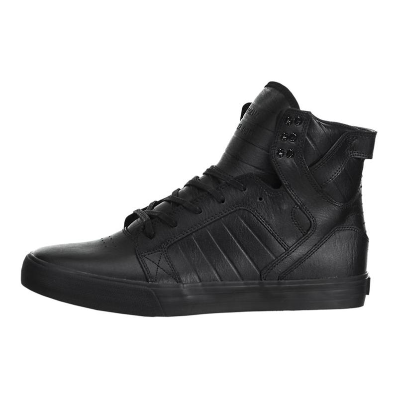 Zapatillas Altas Supra Argentina Hombre - SKYTOP Negras (HOXVI-5732)